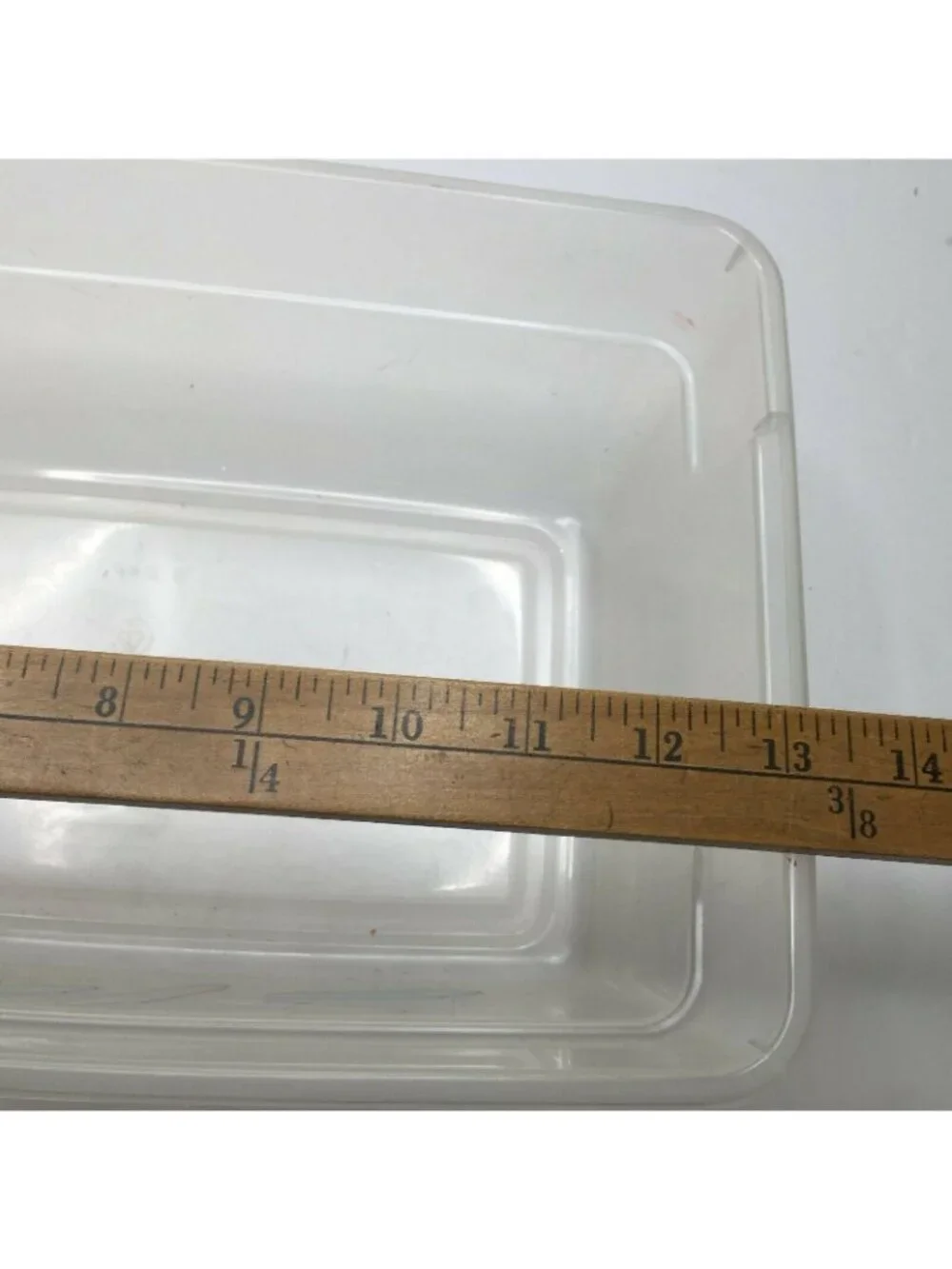 Plastic Craft Storage Shoe Box With Lid 13